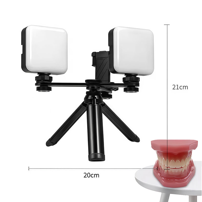 歯科用モバイル写真撮影 LED ライト Bluetooth  - Photography Mobile Lighting のレビューと価格