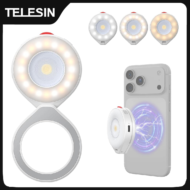 TELESIN 磁気フラッシュライト スマートフォン写真撮影 - Photography Lighting Brands のレビューと価格