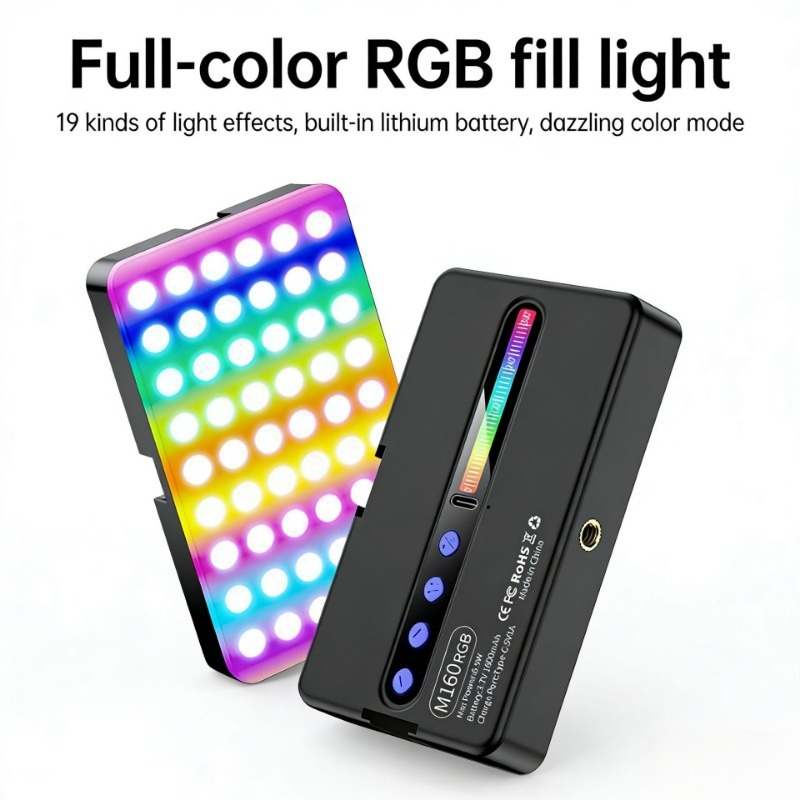 携帯用写真撮影用ポケットフィルライト フルカラーLED モバ - Photography Mobile Lighting のレビューと価格